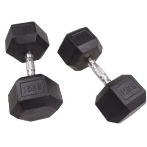 Mancuerna Hexagonal de 15 Kg