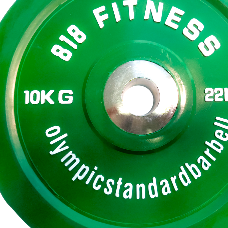 Par de Discos olímpicos Bumper 10KG - Imagen 3