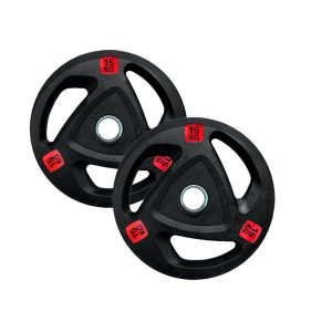 MUNDO PESAS Par de Discos olímpicos  15KG C/U