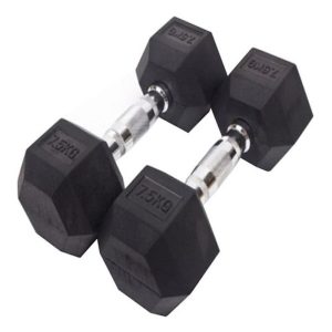 Mancuerna Hexagonal Par de 7,5 Kg